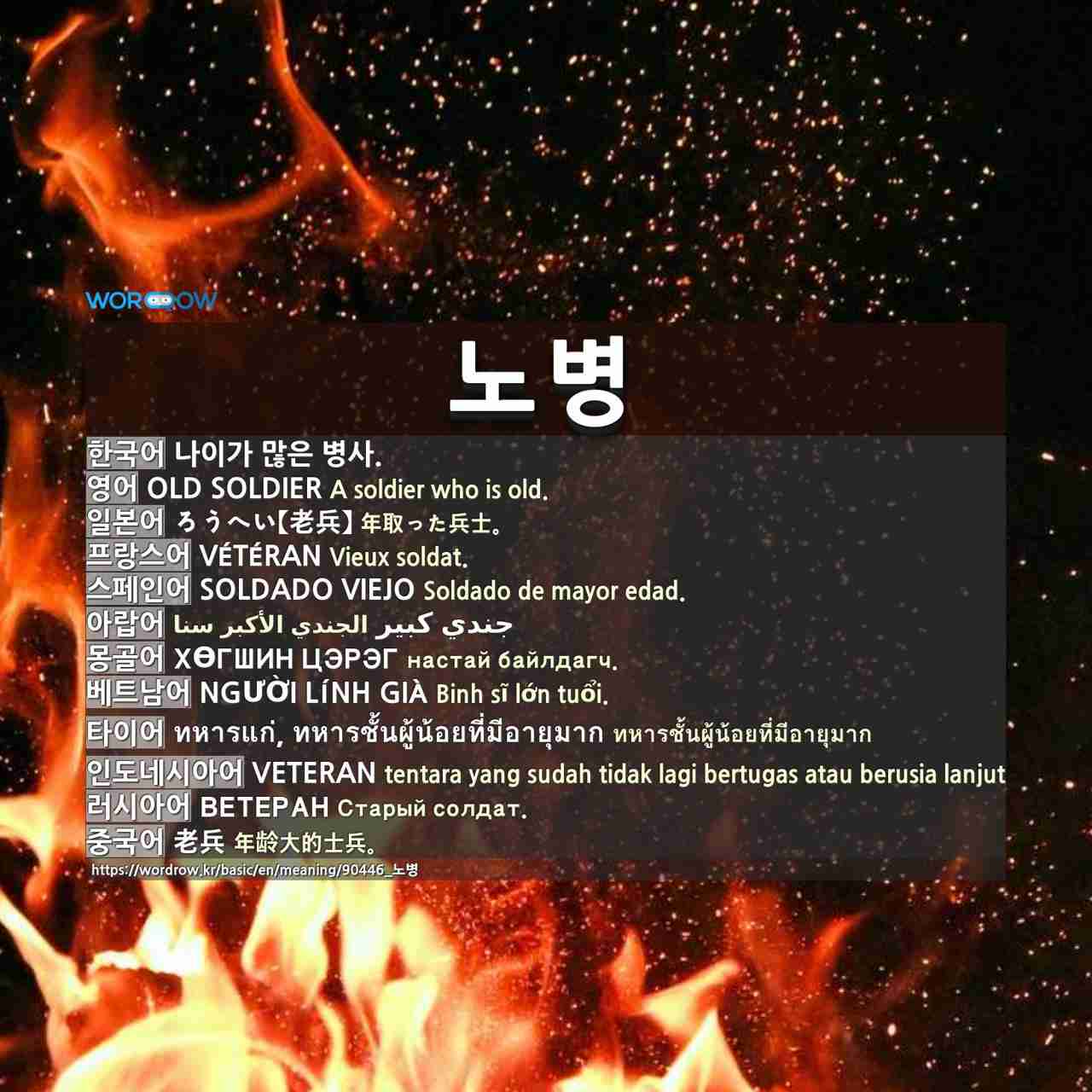 노병 1 Old Soldier 2 Veteran 3 Veteran Expert