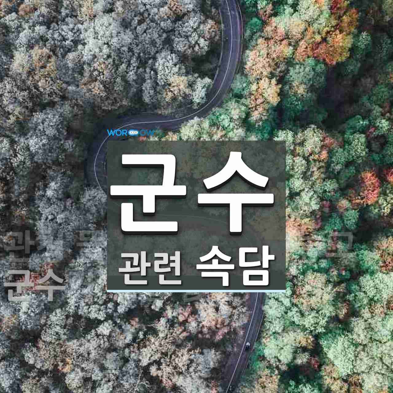 군수에 관한 속담